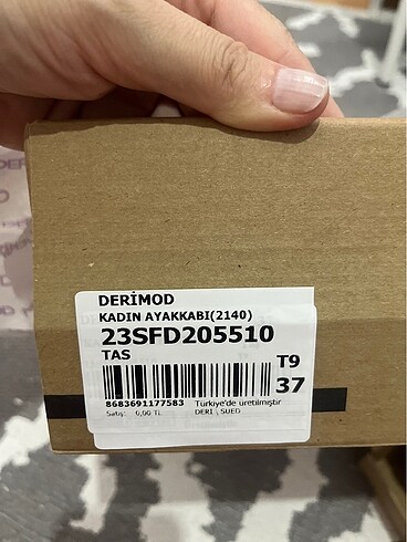 37 Beden Espadril ayakkabı