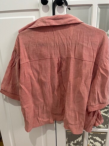 xs Beden turuncu Renk Crop gömlek