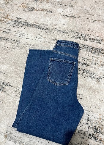 LC Waikiki Kadın Mavi Denim Regular Fit Midi Jean-24 beden