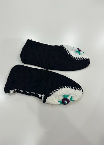 Nakışlı Çok Renkli patik - Görsel 4