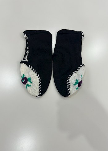 Nakışlı Çok Renkli patik - Görsel 3