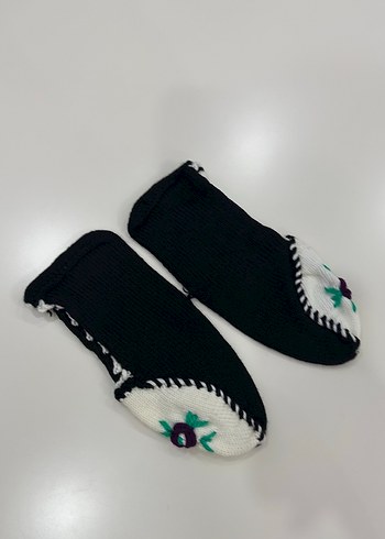 Nakışlı Çok Renkli patik - Görsel 5