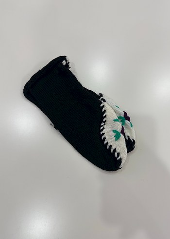 Nakışlı Çok Renkli patik - Görsel 6