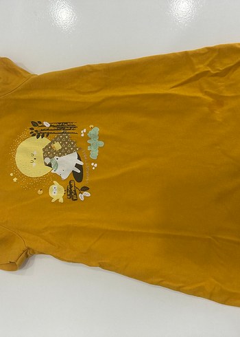 Parlak Sarı Çocuk Atlet - Görsel 2