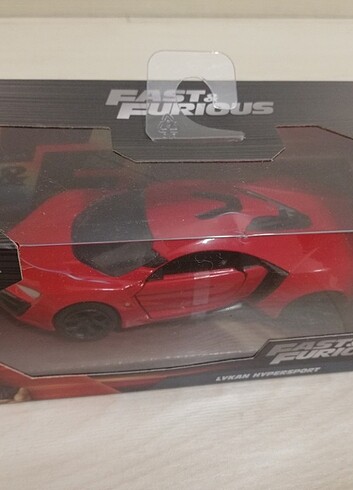  Beden Jada hızlı ve öfkeli/Fast&furıous lykan hypersport Metal die-cas