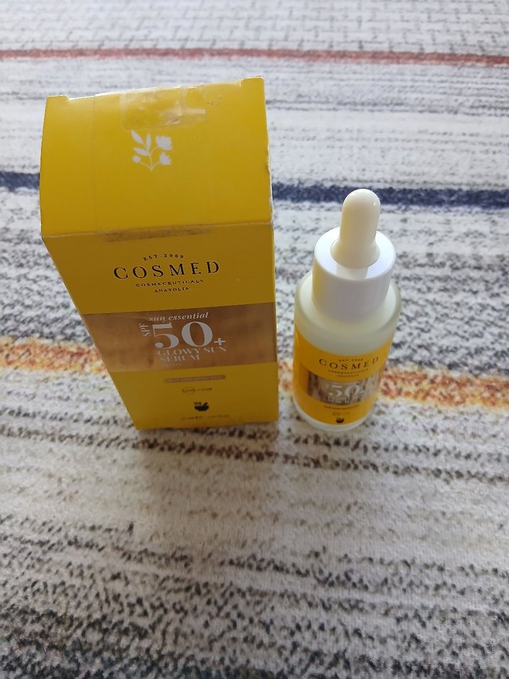 COSMED SPF 50+ Glowysun Serum Güneş Koruyucu - Görsel 4