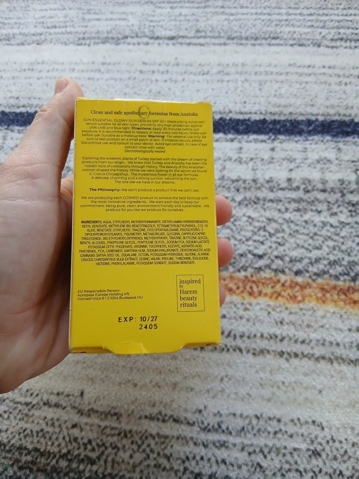 COSMED SPF 50+ Glowysun Serum Güneş Koruyucu - Görsel 3