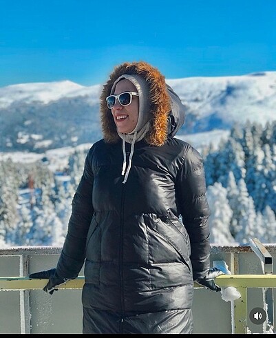 Kışlık şişme mont