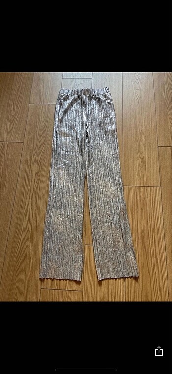 Metalik Şık Pantolon