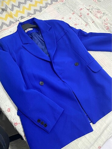 Mavi Blazer ceket