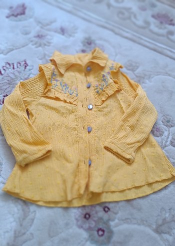 kız çocuk gömlek - Görsel 3