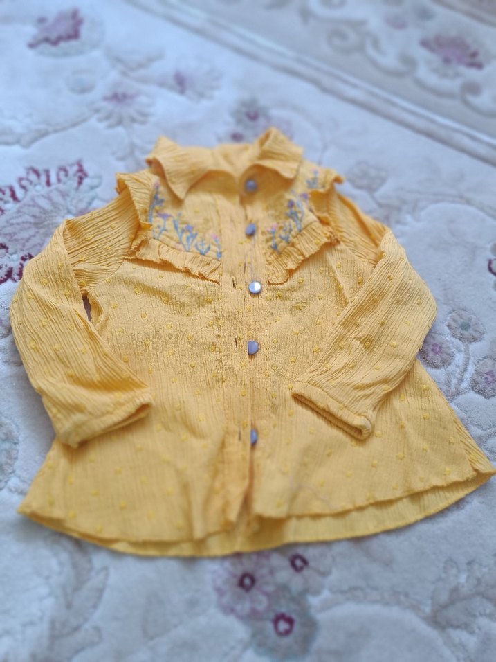 kız çocuk gömlek - Görsel 3