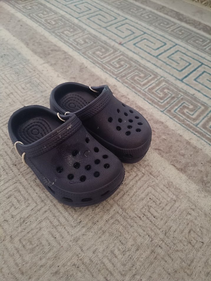 Kemerli Erkek Çocuk Gri Terlik - Görsel 3