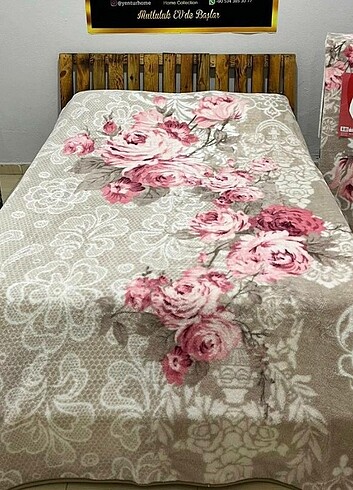 Beden Çift kişilik vizon dijital baskı battaniye
