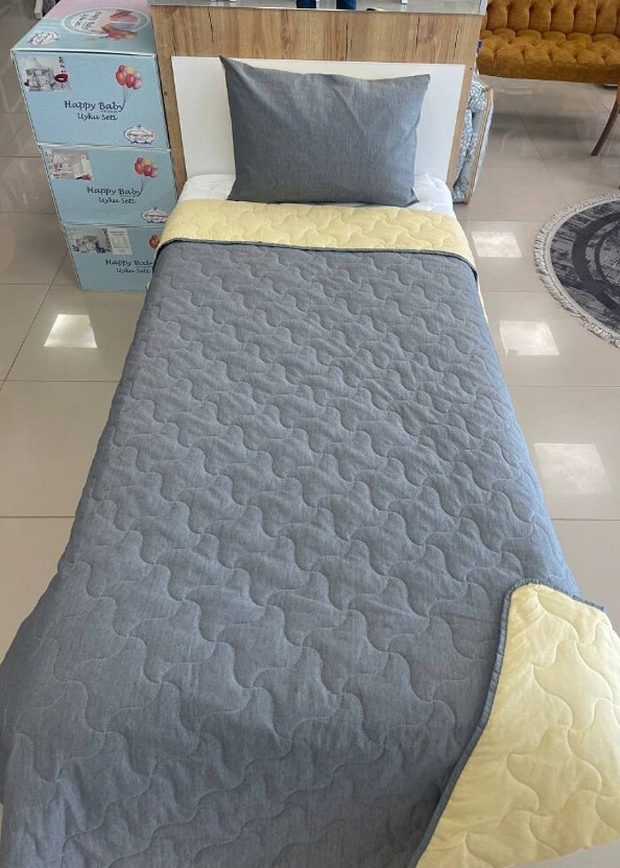 Tek kişilik yatak örtüsü çift taraflı - Görsel 2