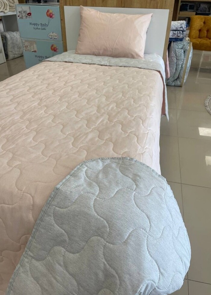 Tek kişilik yatak örtüsü çift taraflı - Görsel 3