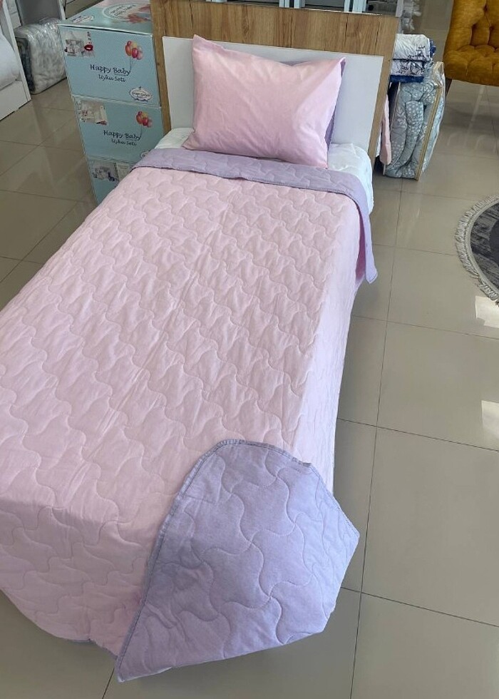 Tek kişilik yatak örtüsü çift taraflı - Görsel 4