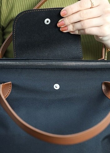 Katlanır kapaklı çanta - Görsel 4