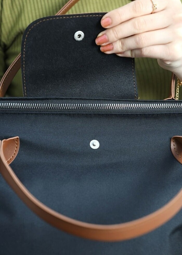 Katlanır kapaklı çanta  - Görsel 4