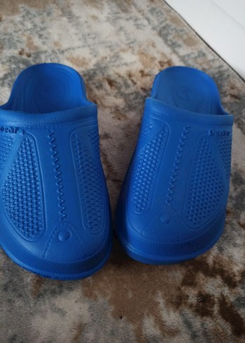 Mavi Erkek Terlik Velcro