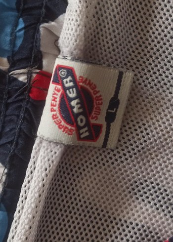 Renkli Desenli Erkek Mini Şort Mayo - Görsel 5