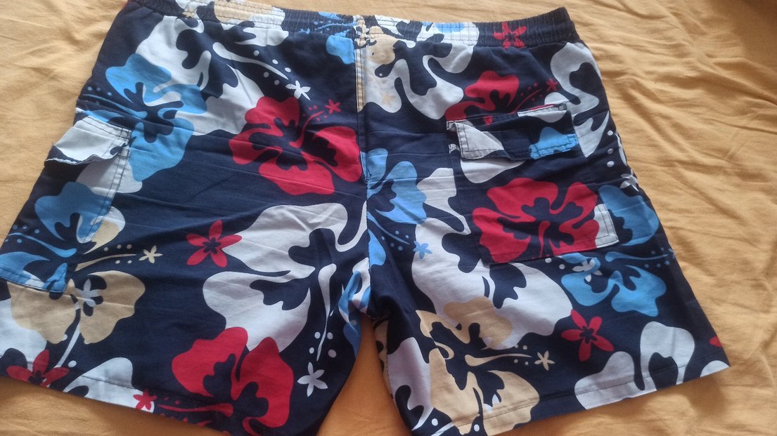 Renkli Desenli Erkek Mini Şort Mayo - Görsel 4