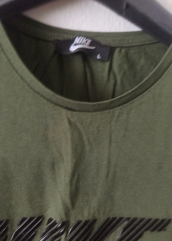 l Beden yeşil Renk Nike Erkek Koyu Yeşil Tişört