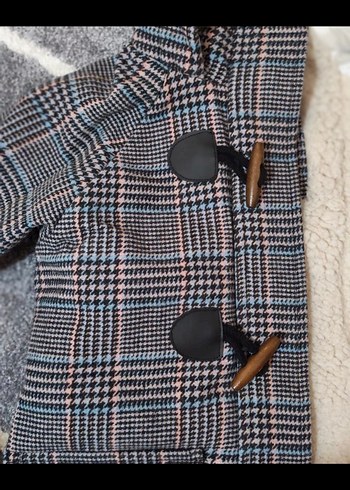 lcw japsonlu kız çocuk kasa kaban 5-6 yaş - Görsel 6