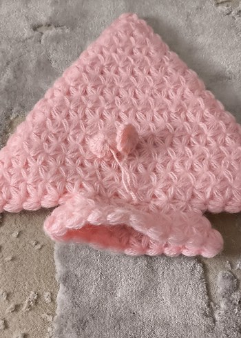 Pembe El Örgüsü Banyo Süngeri - Görsel 3