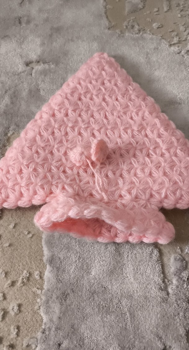 Pembe El Örgüsü Banyo Süngeri - Görsel 3