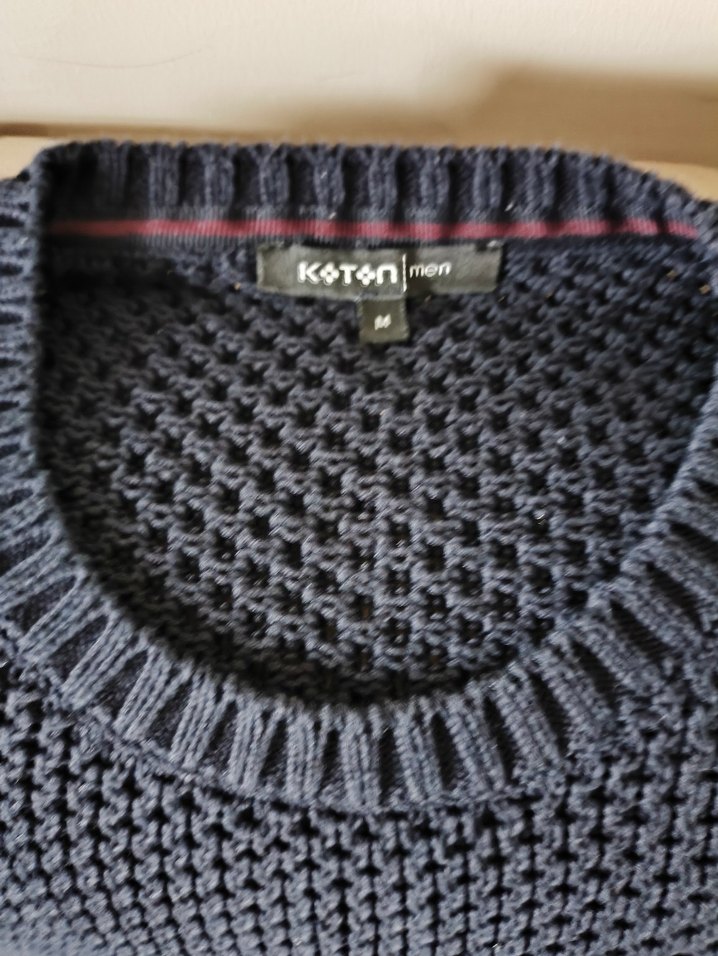 koton m beden erkek lacivert kazak - Görsel 3