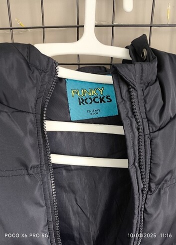 Larcivert şişme mont 13 14 yas - Görsel 5