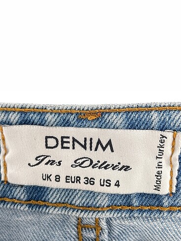 36 Beden mavi Renk Dilvin Jean / Kot %70 İndirimli.