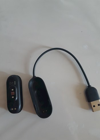 Xiaomi Mi Band Siyah 4 /USB şarj kablosu Akıllı Bileklik - Görsel 4