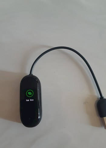 Xiaomi Mi Band Siyah 4 /USB şarj kablosu Akıllı Bileklik - Görsel 5