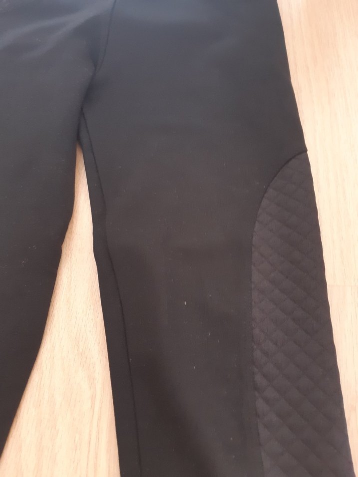 Siyah Kadın Tayt Elastik Bel - Görsel 4