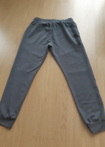 Füme Gri Nike Erkek Rahat Kesim Eşofman Altı - Görsel 5