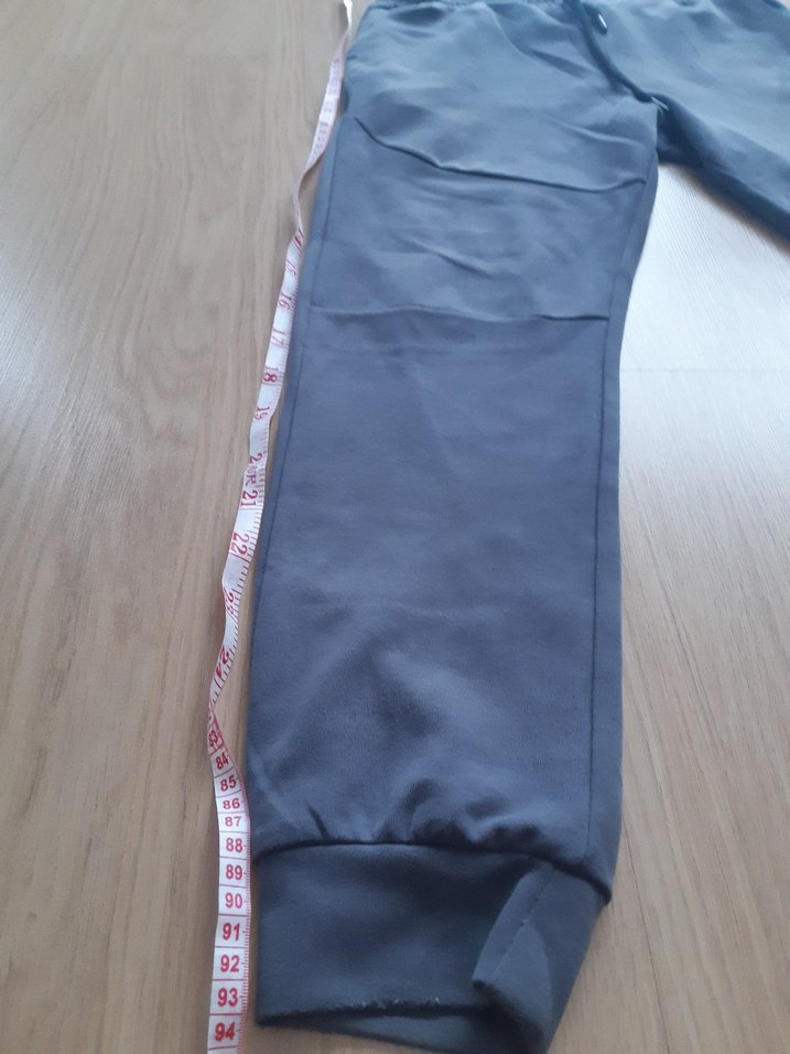 Füme Gri Nike Erkek Rahat Kesim Eşofman Altı - Görsel 4