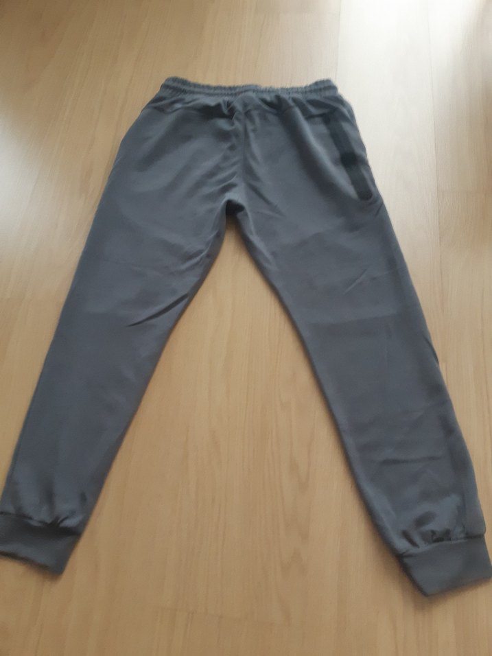 Füme Gri Nike Erkek Rahat Kesim Eşofman Altı - Görsel 5