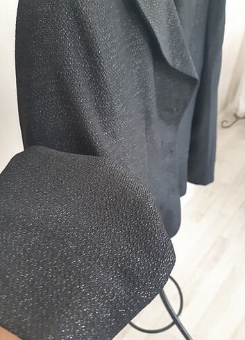 Koton Koton 36 sorunsuz kendinden desenli şık ceket/blazer