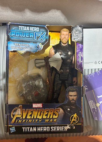 Marvel Avengers Infinity War Thor Titan Hero Power FX Figür