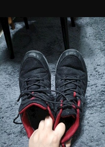 Erkek Kırmızı Spor Ayakkabı Bağcığı - Görsel 7