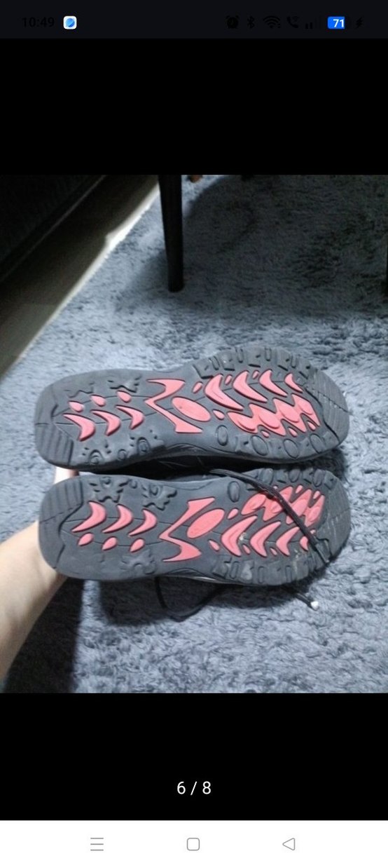 Erkek Kırmızı Spor Ayakkabı Bağcığı - Görsel 4