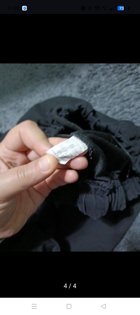 Siyah Rahat Kadın Eşofman Altı - Görsel 4