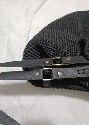 Siyah dev çanta - Görsel 3