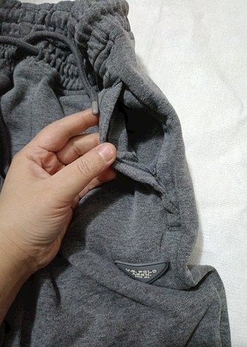 Gri Rahat Kesim erkek Eşofman Altı - Görsel 5