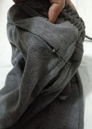 Gri Rahat Kesim erkek Eşofman Altı - Görsel 4