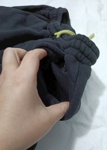 Erkek Çocuk Gri Düğmeli Rahat Eşofman Altı - Görsel 3