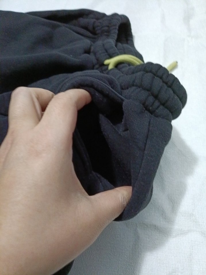 Erkek Çocuk Gri Düğmeli Rahat Eşofman Altı - Görsel 3