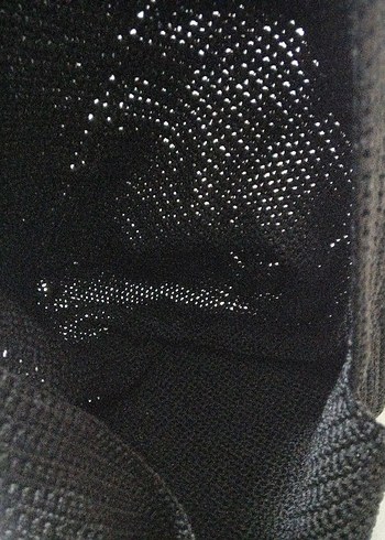 Siyah Örgü Kadın Çanta - Görsel 3